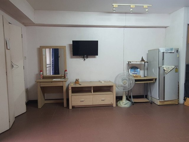 Living room of the Royal Park Condominium unit